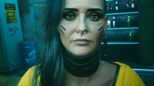 Cyberpunk 2077 Female Character Portrait High Quality PC Wallpaper