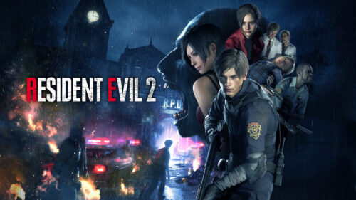 Resident Evil 2 Remake Characters Raccoon City Police Station 4K Wallpaper