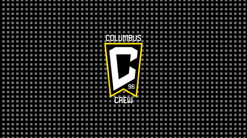 Columbus Crew 96 Minimalist Logo Black and Yellow PC Wallpaper