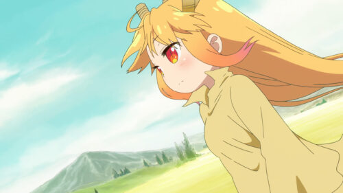 Tohru Miss Kobayashi’s Dragon Maid Anime Girl Desktop Wallpaper
