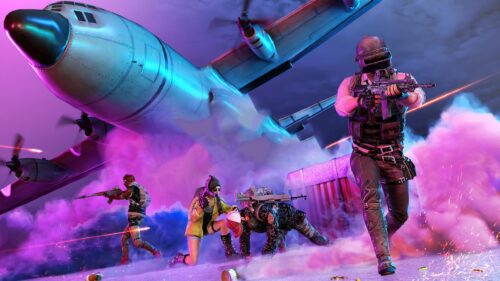 Intense PUBG Battle Royale Combat Squad 4K PC Wallpaper