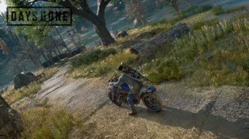 Deacon St John Riding Motorcycle in Days Gone PC Wallpaper