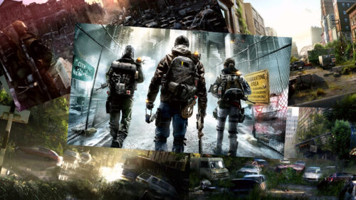 The Division Post Apocalyptic Cityscape Survival 4K Wallpaper