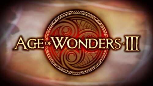 Age of Wonders III Logo Emblem Fantasy Gaming 4K Wallpaper