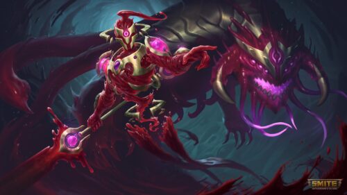 Smite Abyssal Sorcerer Chaos Skin Desktop Wallpaper 4K