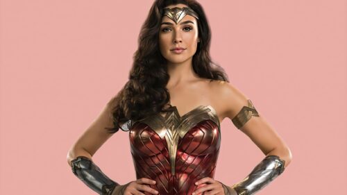 Epic Wonder Woman Cinematic Portrait 4K Desktop Wallpaper