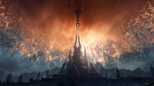 World of Warcraft Epic Battle Gaming Wallpaper 4K High Definition Desktop Background