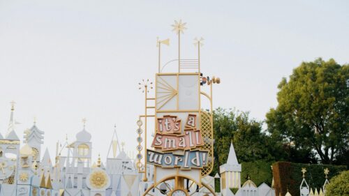 It’s a Small World Disney Theme Park Attraction 4K Wallpaper