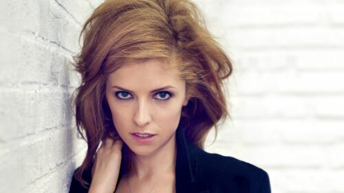Stunning Anna Kendrick Portrait High Resolution 4K Desktop Wallpaper