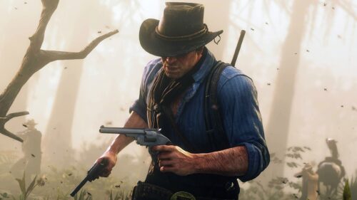 Arthur Morgan Red Dead Redemption 2 4K Gaming Wallpaper for Desktop PC