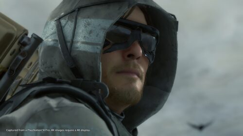 Death Stranding Sam Porter Bridges Landscape Gaming Wallpaper 4K Desktop Background