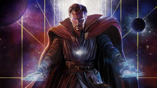 Doctor Strange Cinematic Multiverse Magic Art 4K Desktop Wallpaper