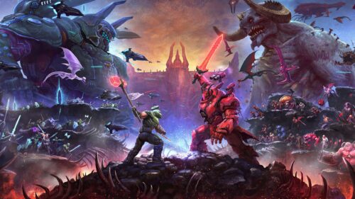 Doom Eternal Gaming Wallpaper 4K High Quality PC Desktop Background