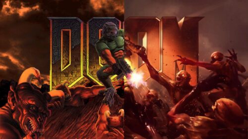 Doom Slayer Demon Hunter High Resolution Gaming Wallpaper for PC Desktop 16:9