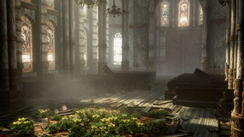 Final Fantasy VII Cloud Strife Cinematic 4K Gaming Wallpaper for Desktop PC