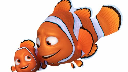 Stunning Underwater World of Finding Nemo Featuring Marlin and Dory 4K Desktop Wallpaper