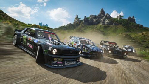 Forza Horizon 5 Supercar Racing Desktop Wallpaper – High Definition Gaming Background