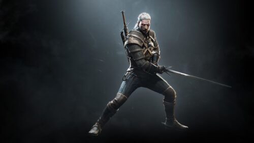 Geralt of Rivia The Witcher 3 Cinematic Gaming Wallpaper 4K Desktop Background