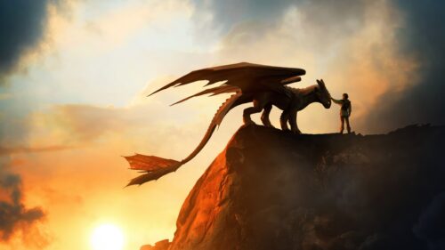 Epic How to Train Your Dragon Hiccup and Toothless Flight 4K Desktop Wallpaper