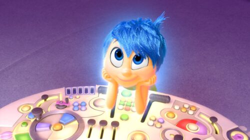 Vibrant Inside Out Movie Characters Group Shot High Quality 4K Desktop Wallpaper