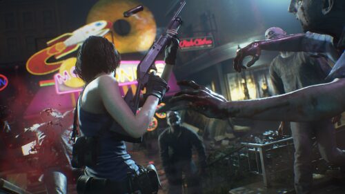 Jill Valentine Resident Evil Gaming Wallpaper 4K – High-Resolution Desktop Background