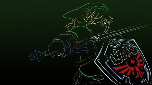 Legend of Zelda Link Master Sword 4K Gaming Wallpaper for Desktop PC