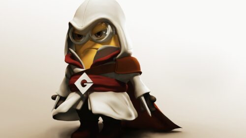 Cute Minions Fun Adventure High Resolution 4K Desktop Wallpaper