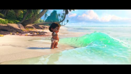 Stunning Moana Sailing Across the Tropical Pacific Ocean 4K Desktop Wallpaper