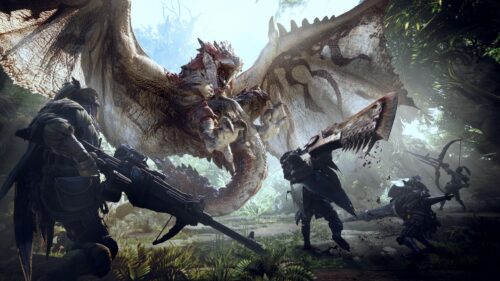 Epic Monster Hunter Gaming Wallpaper for Desktop – High Resolution PC Background