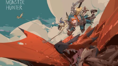 Monster Hunter Gaming Wallpaper 4K High Resolution Desktop Background