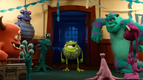 Monsters Inc Sulley and Mike Wazowski High Resolution Desktop Wallpaper