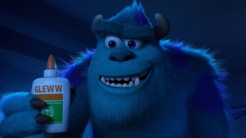 Monsters Inc Characters Sulley and Mike Wazowski Fun Cinematic 4K Desktop Wallpaper