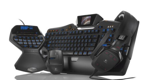 Minimalist Gaming Mouse Setup 4K Desktop Wallpaper – High Definition PC Background
