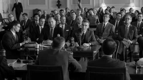 J. Robert Oppenheimer Cinematic Portrait High Definition 4K Desktop Wallpaper