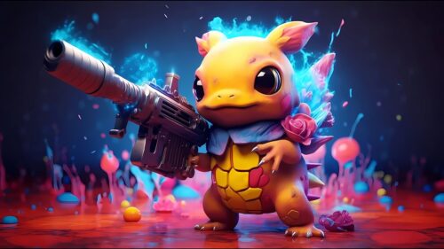 Epic Palworld Gaming Wallpaper 4K High Resolution Desktop Background