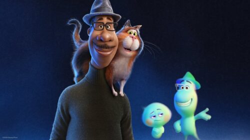 Vibrant Pixar Movie Characters Collage High Resolution 4K Desktop Wallpaper