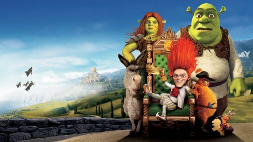 Iconic Shrek Smiling in the Swamp Sunbeam 4K Desktop Wallpaper