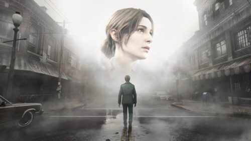 Silent Hill 2 James Sunderland in Foggy Town Gaming Wallpaper 4K Desktop Background