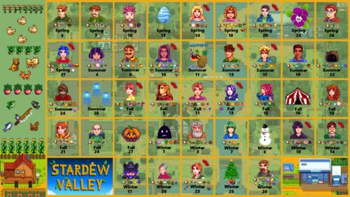 Stardew Valley Farm Landscape 4K Desktop Gaming Wallpaper | High-Quality PC Background