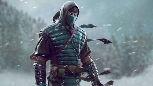 Sub Zero Mortal Kombat Gaming Wallpaper 4K High Definition Desktop Background