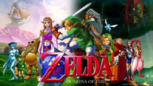 The Legend of Zelda Epic Landscape Gaming Wallpaper for Desktop 4K