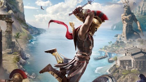 Epic Ancient Greek Odyssey Hero Journey Mythological Scene 4K Desktop Wallpaper