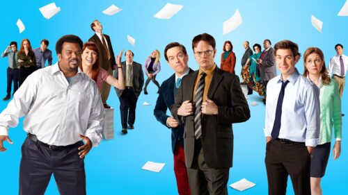 Iconic Dunder Mifflin Office Interior Aesthetic 4K Desktop Wallpaper