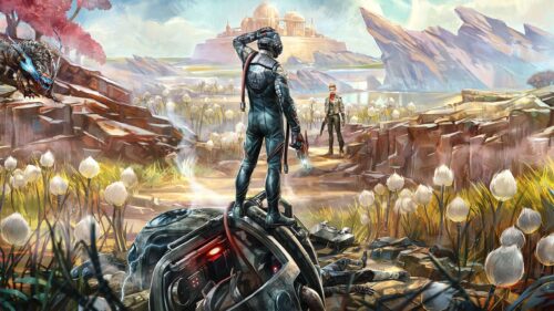 The Outer Worlds 2 Cinematic Landscape 4K Gaming Wallpaper for Desktop PC