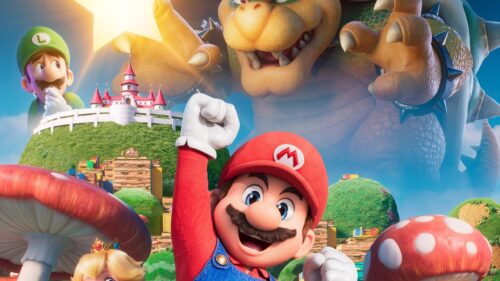 Vibrant The Super Mario Bros Movie Cast Cinematic 4K Desktop Wallpaper