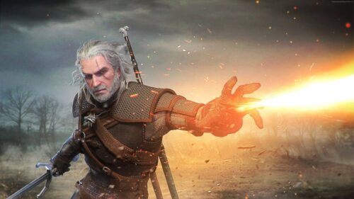The Witcher 3 Geralt of Rivia Epic Landscape Desktop Gaming Wallpaper 4K