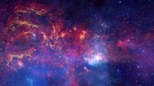 Breathtaking Deep Space Nebula and Galaxy 4K Desktop Wallpaper