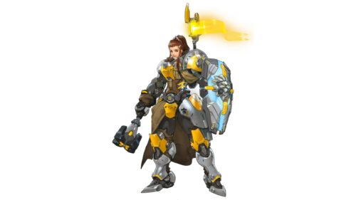 Brigitte Lindholm Overwatch Hero Warrior Armor Desktop Wallpaper