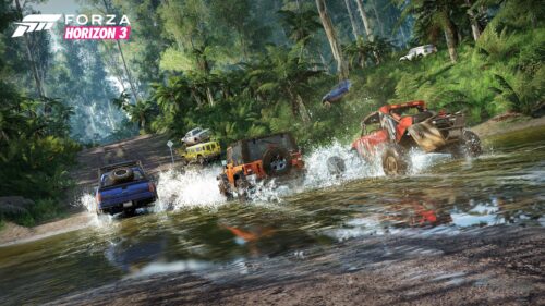 Forza Horizon 3 Off Road Racing Action Scene 4K PC Wallpaper