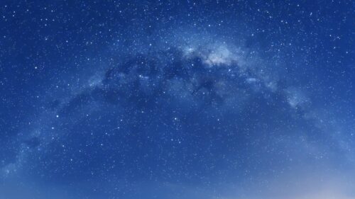 Breathtaking Milky Way Galaxy Starry Night Sky 4K Wallpaper